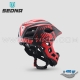 Casque SPARK mentonnière amovible by SEDNA | ROUGE