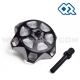 Bouchon de réservoir Aluminium Noir - QuadRacing Product