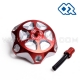 Bouchon de réservoir Aluminium Rouge - QuadRacing Product