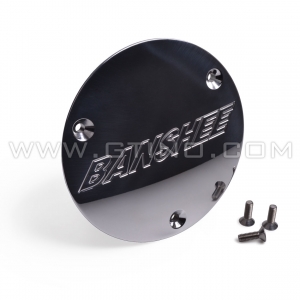 Couvercle de carter "LOGO" chrome - BANSHEE