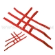 Paire de filet de Nerf Bar 2x3 - Rouge