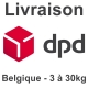 Livraison BELGIQUE - 3 à 30kg