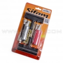 Kit de r&eacute;paration &agrave; m&egrave;ches pour crevaison pneus