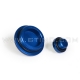 Bouchon de carter aluminium anodisé Bleu - YAMAHA YFM RAPTOR 700