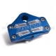Pontet de guidon en aluminium anodisé BLEU - YAMAHA YFM RAPTOR 700