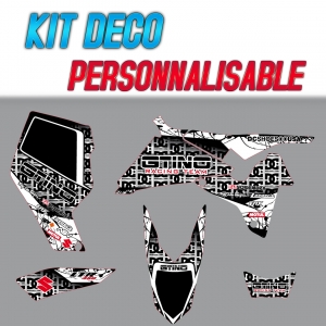Kit d&eacute;co "DC SHOES BLACK" - LTR 450