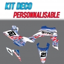 Kit d&eacute;co "ERASER"- YFZ Raptor 450R