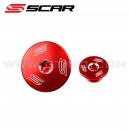 Bouchons de carter alu anodis&eacute; - SCAR