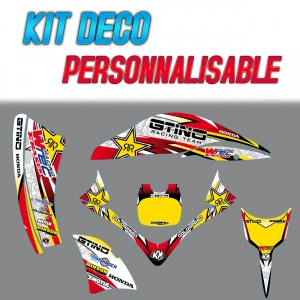 Kit d&eacute;co "REDSTAR" / W-TEC
