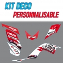 Kit d&eacute;co "RC17-RED" - YFM Raptor 700