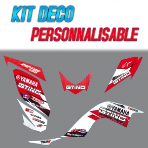 Kit d&eacute;co "RC17-RED" - YFM Raptor 700