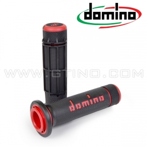 Poign&eacute;e Domino Bicolor - Black/Red 