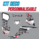 Kit d&eacute;co "DC SHOES BLACK" - LTZ /  KFX 400