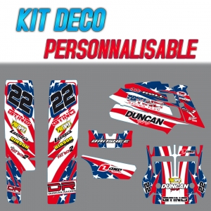 Kit d&eacute;co "USA" - YFZ Banshee 350