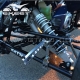 Train complet Exeet 4+4 installé sur quad YAMAHA RAPTOR YFM 700 (+ barre stabilisatrice RATH Racing)