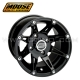 Jante quad MOOSE UTILITY DIVISION type 387X Gloss Black 14x7 / 4+3