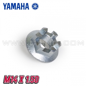 &Eacute;crou cr&eacute;nel&eacute; M14x1.5 - YAMAHA