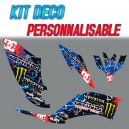 Kit d&eacute;co "KEN BLOCK" - YFM Raptor 250