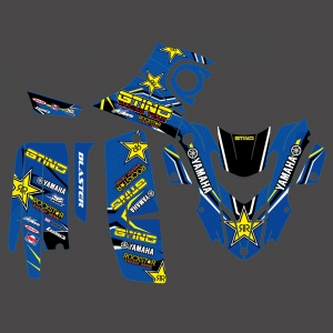 Kit d&eacute;co "ROCKSTAR" - BLASTER 200