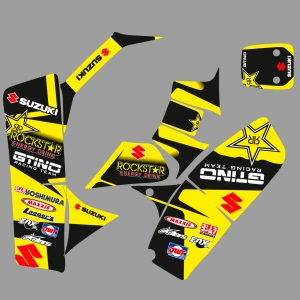 Kit d&eacute;co "ROCKSTAR" - Suzuki LT 50
