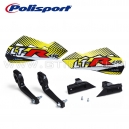 Prot&egrave;ges mains POLISPORT avec stickers LTR 450