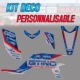 Kit déco "FACTORY-PDV" pour quad YAMAHA YFZ 450