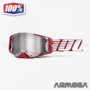Masque ARMEGA "Oversized Deep Red" 100%