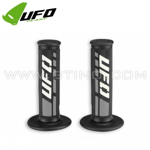 Poign&eacute;e UFO "TRAX GRIPS" | BLACK - GREY