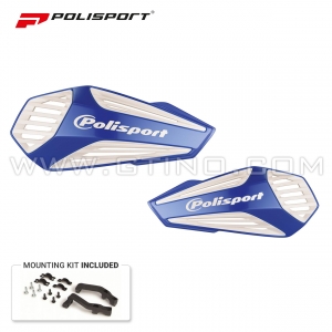 Prot&egrave;ge mains Bleu / Blanc - POLISPORT MX Air