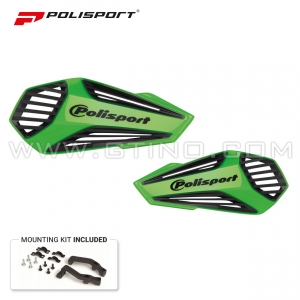 Prot&egrave;ge mains Vert ﻿/ Noir - POLISPORT MX Air