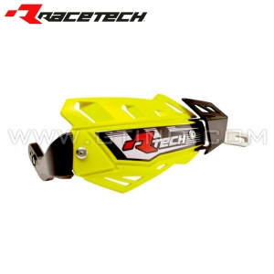 Prot&egrave;ges mains Jaune FLUO - RACETECH FLX int&eacute;gral