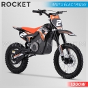 DIRT BIKE ENFANT &Eacute;LECTRIQUE | HIRO ROCKET 1300W | ORANGE
