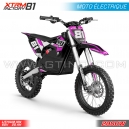 DIRT BIKE ENFANT &Eacute;LECTRIQUE | XTRM NRJ 2000W | ROSE