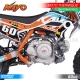 DIRT BIKE SANO RXF | MINI 50-E AUTO | ROUGE