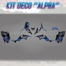 Kit d&eacute;co "ALPHA" - YFM Raptor 90