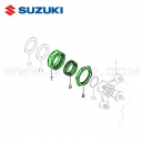 &Eacute;crou central d'axe arri&egrave;re SUZUKI LTR 450 / LTZ ie