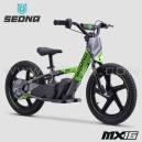 Draisienne &eacute;lectrique | SEDNA MX16 Gris/Vert