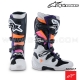Bottes TECH 7 New GEN | Light Grey Orange Magenta - ALPINESTARS