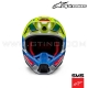 Casque SM5 | SAIL "Blue Silver & Yellow" by ALPINESTARS
