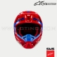 Casque SM5 | ACTION "Red & Blue" by ALPINESTARS