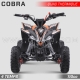 QUAD ENFANT 110cc | HIRO COBRA 4T | ORANGE