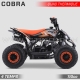 QUAD ENFANT 110cc | HIRO COBRA 4T | ORANGE