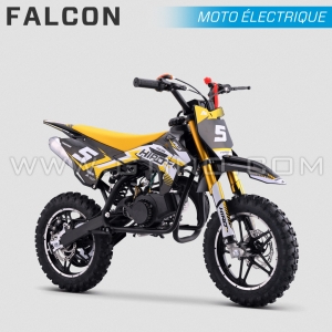 POCKET CROSS ENFANT 49cc | HIRO FALCON 2T | JAUNE