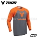 Maillot RIDEMODE MENACE - ANTHRACITE ORANGE | THOR (ENFANT)