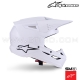Casque SM3 | SOLID "White Glossy" - ALPINESTARS