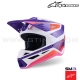 Casque SM3 | HEAT "White Purple Pink Glossy" - ALPINESTARS