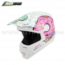Casque CROSS "DONUTS - BLANC" | NOEND