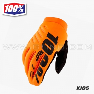 Gants BRISKER ORANGE - 100% (ENFANT)