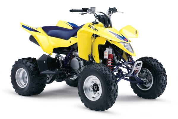 Kit déco pour quad Suzuki LTZ IE 400 version jaune et bleu Suzuki LTZ 400 Injection