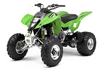 Kit déco pour quad Kawasaki KFX 400 version vert Kawasaki KFX 400